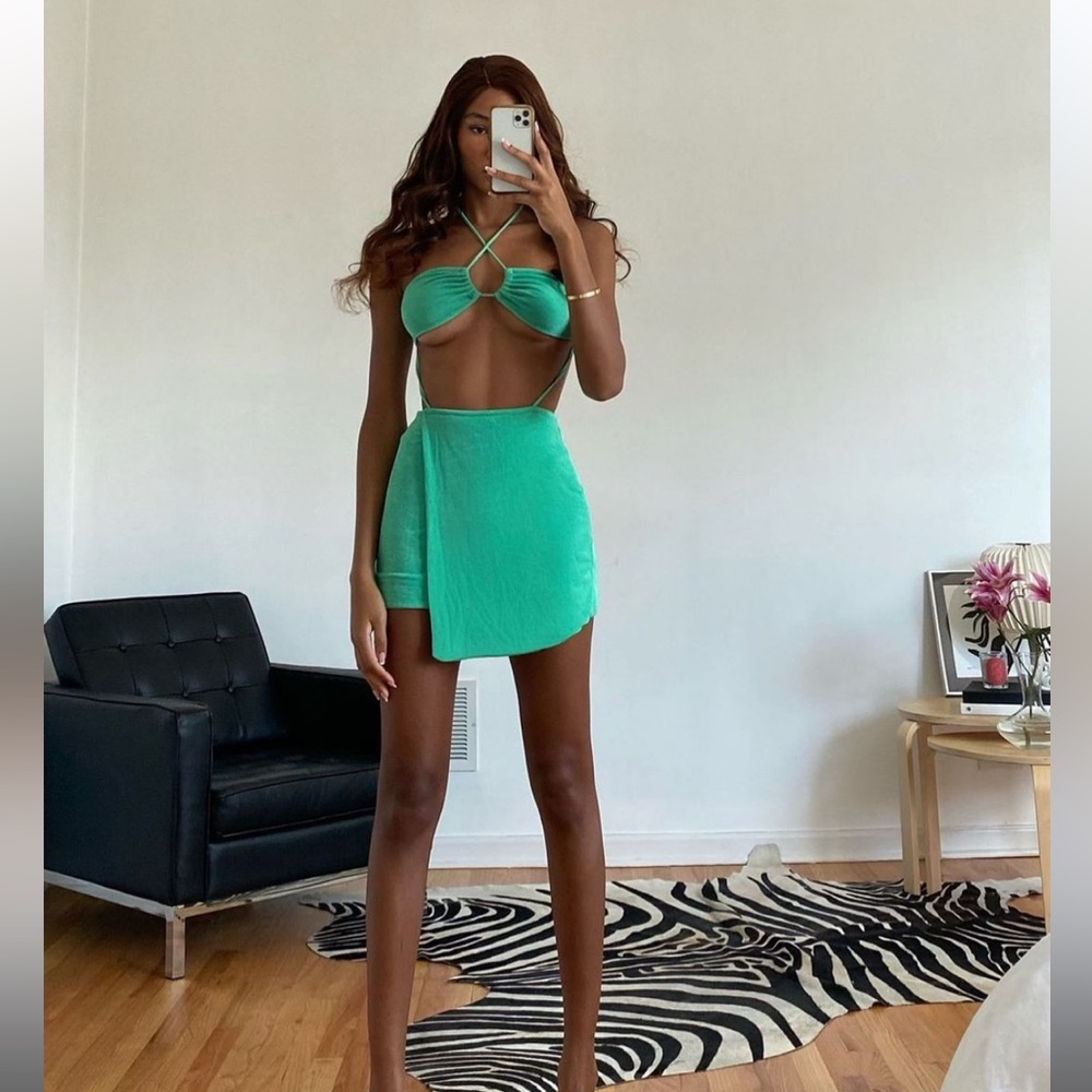 Tiger Mist Murphy Dress - Green